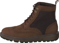 SWIMS Motion Wing Tip Boot Brown/olive