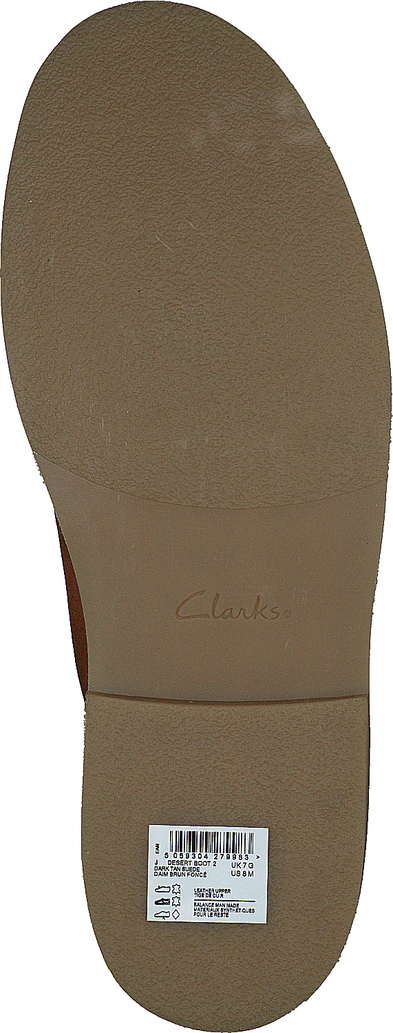 Clarks Desert Boot2 Dark Tan Suede 9 Clarks Desert Boot2 Dark Tan Suede - Image 7