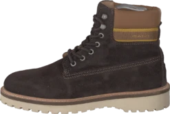 Gant Roden Mid Lace Boot Dk Brown+toffee