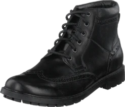 Clarks Curington Rise Blk Smooth Lea -Merrell Shop 60111 42 2