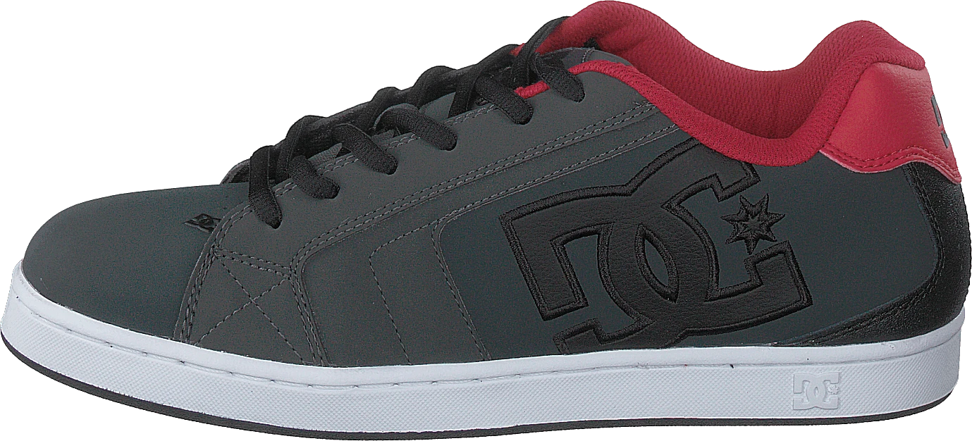 DC SHOES Net Grey/dark Red 3 DC SHOES Net Grey/dark Red