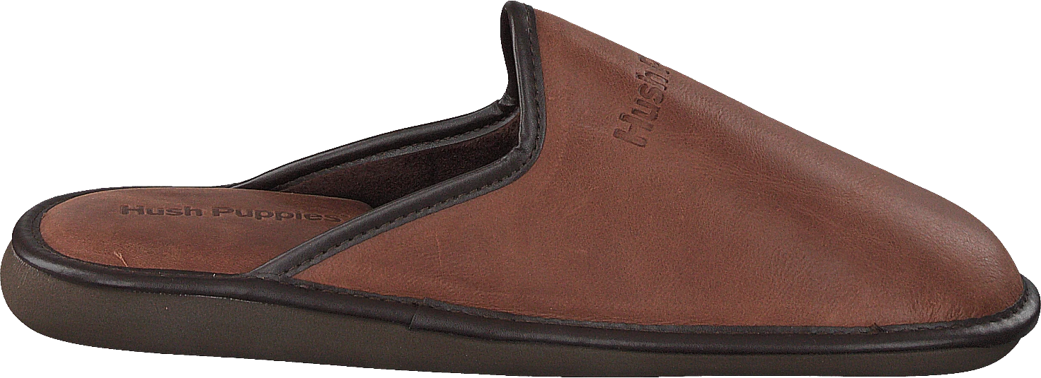 Hush Puppies Leather Slipper Cognac 3 Hush Puppies Leather Slipper Cognac - Image 2