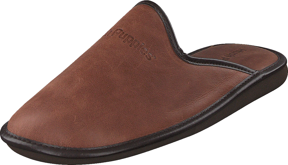 Hush Puppies Leather Slipper Cognac 4 Hush Puppies Leather Slipper Cognac - Image 3