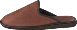 Hush Puppies Leather Slipper Cognac