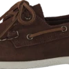 Sebago Docksides Portland Suede Dark Brown