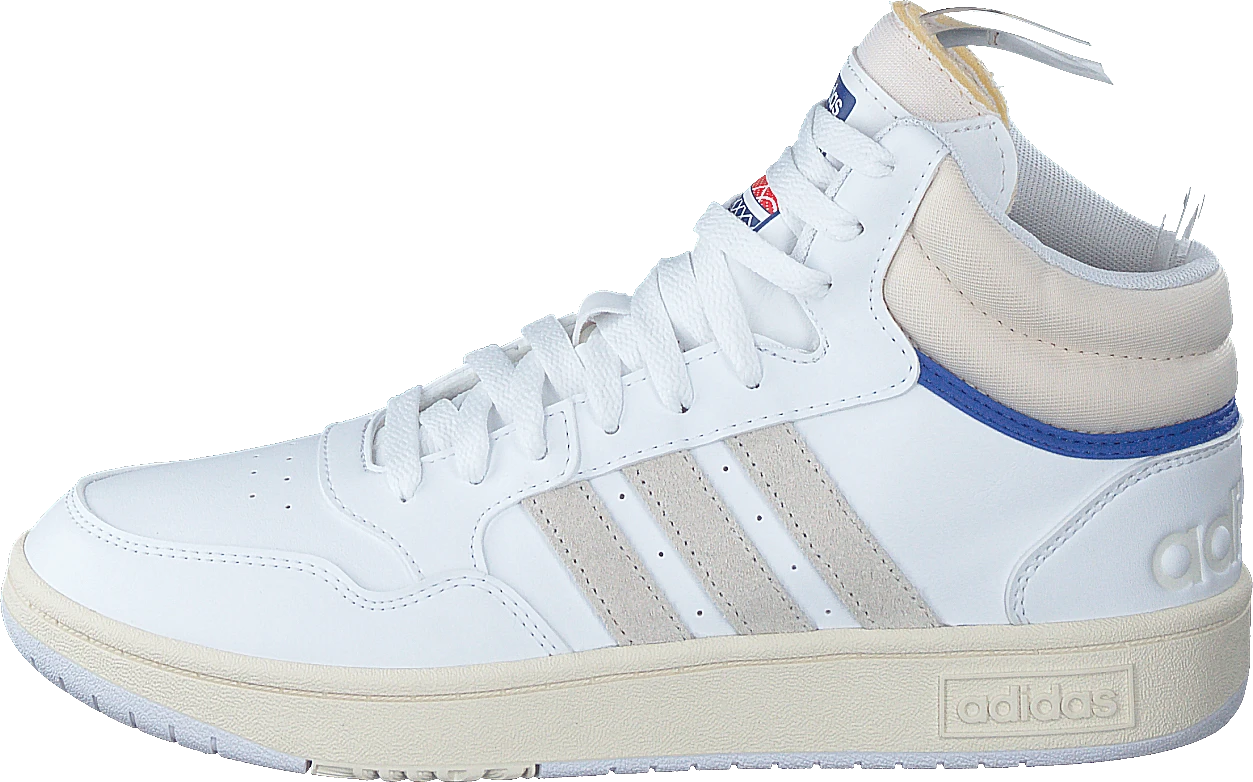 ADIDAS Hoops 3.0 Mid Ftwwht/cwhite/cblack 3 ADIDAS Hoops 3.0 Mid Ftwwht/cwhite/cblack