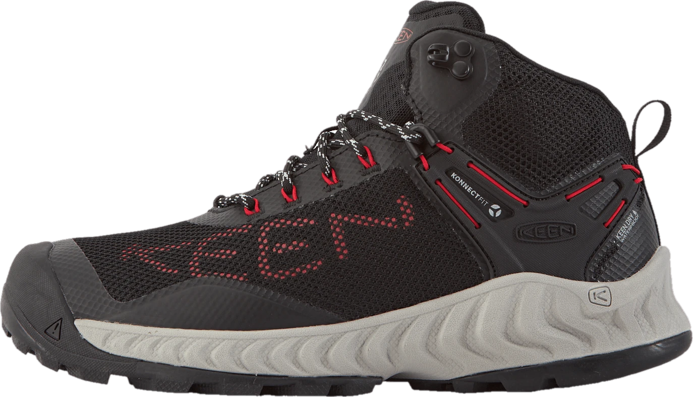 Keen Ke Nxis Evo Mid Wp Black-red C Black-red-carpet 3 Keen Ke Nxis Evo Mid Wp Black-red C Black-red-carpet